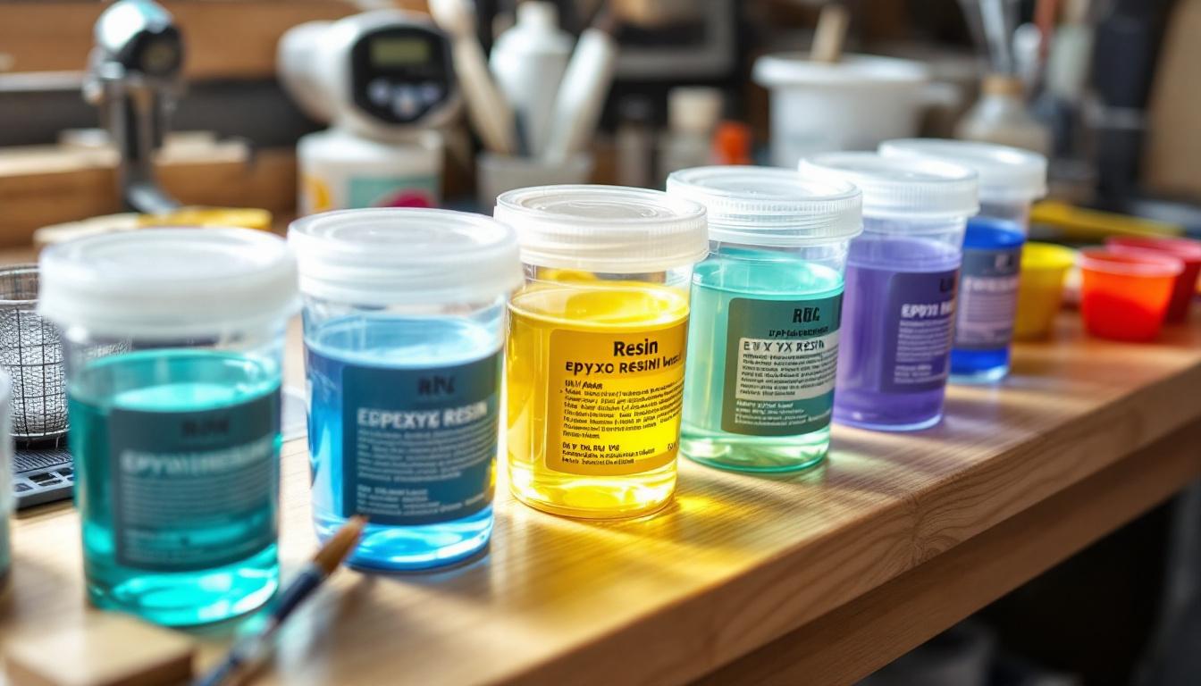 Meilleure résine epoxy - Comparatif des différents types de résines pour projets créatifs