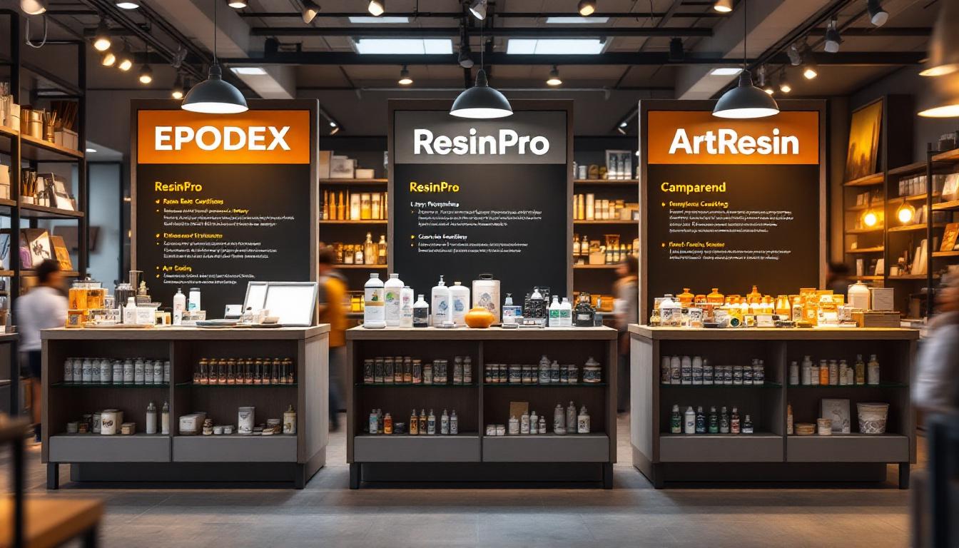 Où acheter de la resine epoxy : 3 fournisseurs artistique pro
