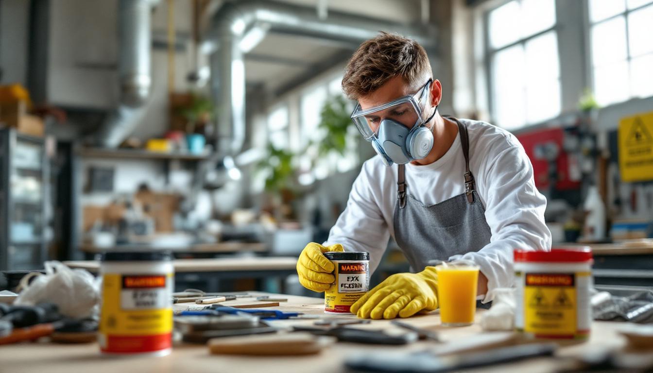 Résine époxy et danger ; 5 conseils pour vous protéger