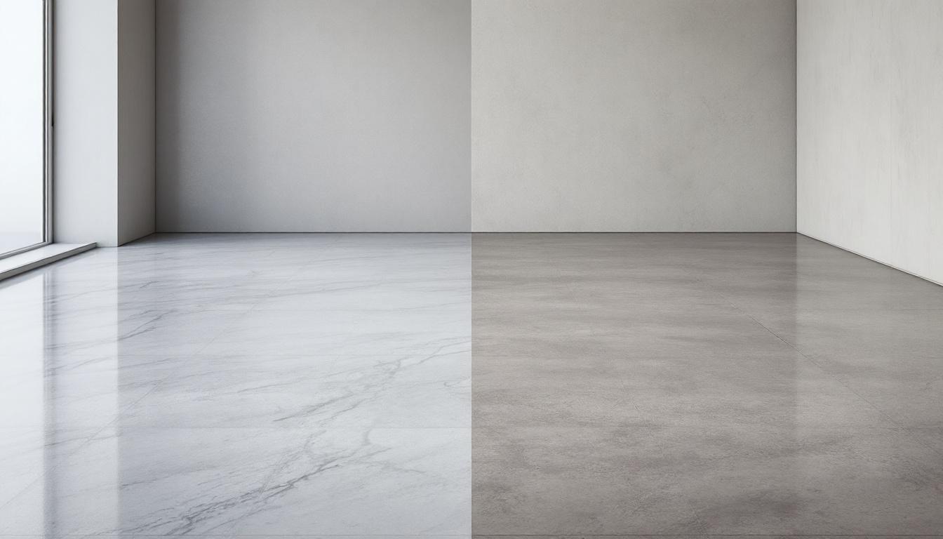 Résine epoxy ou béton ciré : avantages vs inconvénients