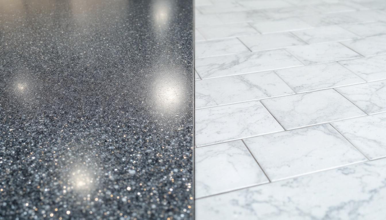 Résine epoxy VS carrelage pour votre sol : avantages vs inconvénients