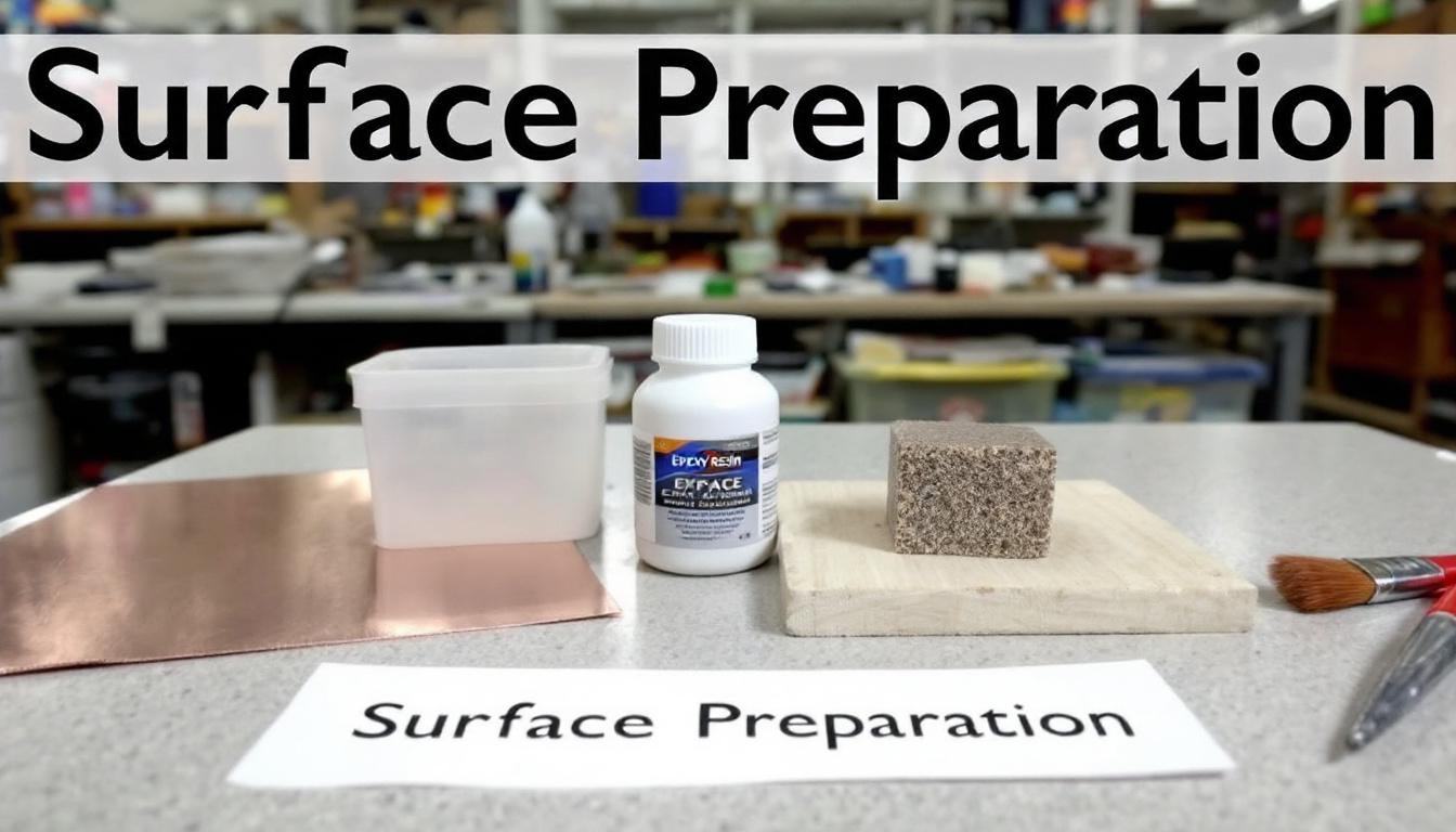 Comment faire si ma résine epoxy ne colle pas : préparation et apprêts clés