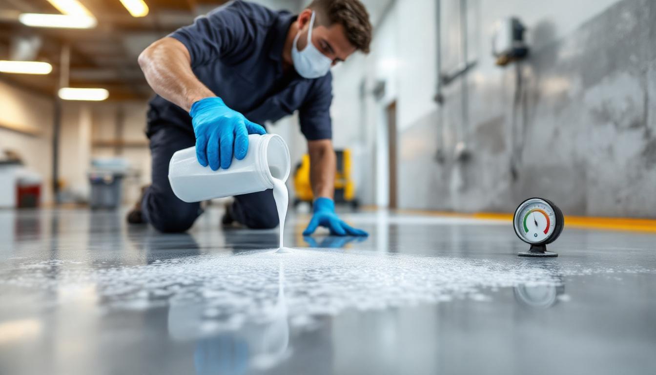 Temps de séchage de la résine epoxy pour sol : astuces durcissement [pro]